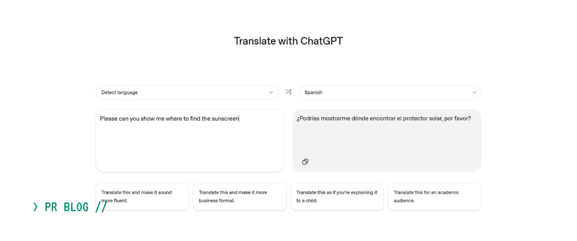 ChatGPT Translate Nedir? OpenAI'ın Yeni Çeviri Aracıyla Tanışın